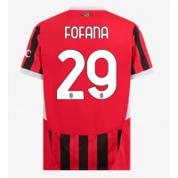 Dres AC Milan Youssouf Fofana #29 Domáci 2024-25 Krátky Rukáv